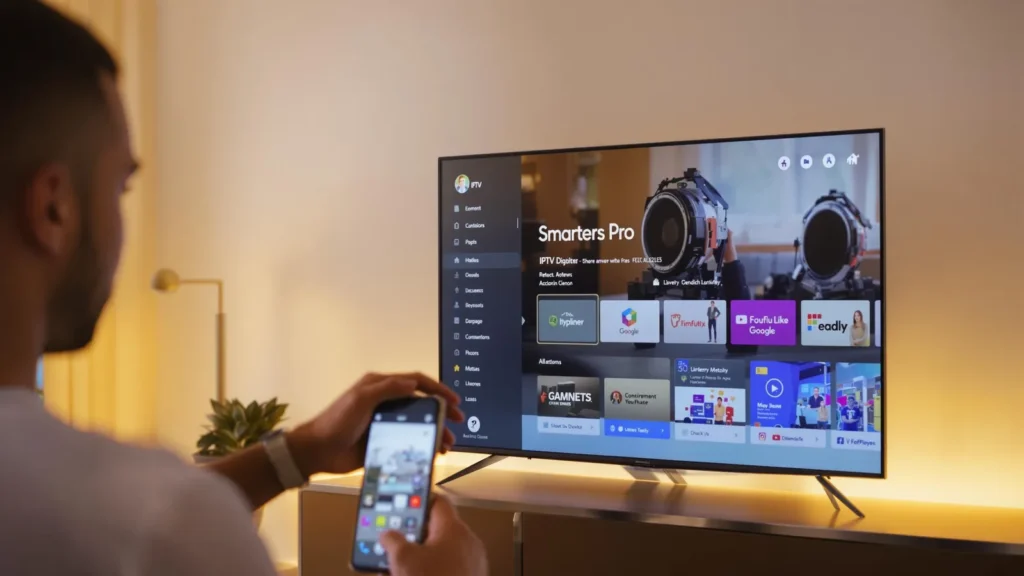 Configurer IPTV Smarters Pro